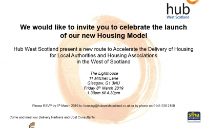 Hub West Scotland Housing Model Launch