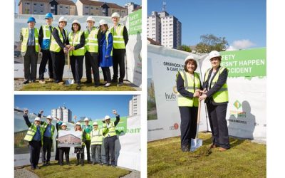 Cabinet Secretary for Health kicks off work on new Greenock Health & Care Centre