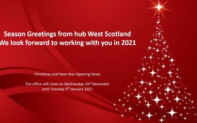 Merry Christmas from hub West Scotland