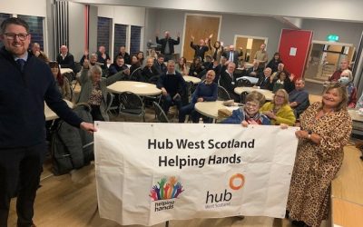 Hub West Scotland lends a helping hand to the Mental Health Network