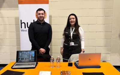 hub West Scotland at Williamwood High School Careers Fair